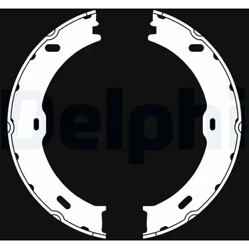 Brzdová čelist Sada brzdových čelistí, parkovací brzda DELPHI LS2018