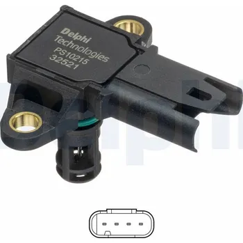 Čidlo automobilu Senzor tlaku sacího potrubí DELPHI PS10215