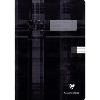 Sešit Školní sešit Clairefontaine, A5, 544 - 40 listů, linkovaný, Barva černá