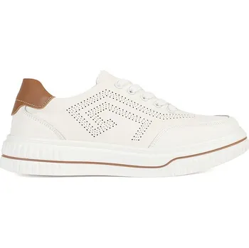Dámské tenisky Bílé dírkované kožené sneakersy GD-SW-4002W/BR Velikost: 37