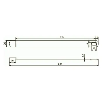 Páska pružiny L-249mm
