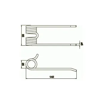 Pružina sběrače LW (3-30.05.10)