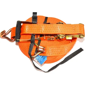 Upínací popruh Wanner Pás upínací 4000 kg - 18 m 2-dílný 50 mm špičatý hák