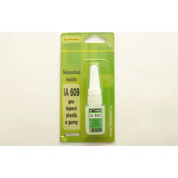 Průmyslové lepidlo Lepidlo IA609/10 na o krouzky a plasty Kyanakryl 10g