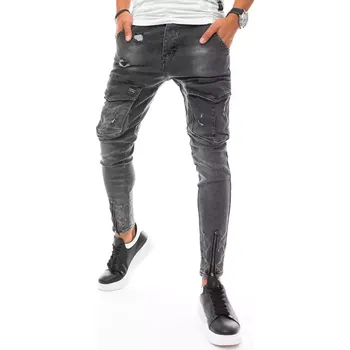 Šedé džíny s kapsami UX3288 Velikost: 36