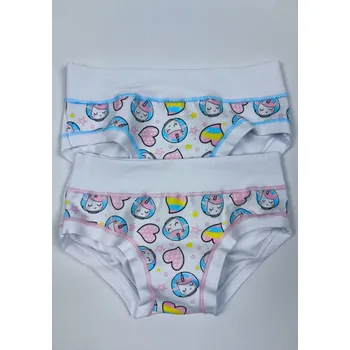 Dívčí spodní prádlo Dívčí kalhotky RISVEGLIA B/1152 Barva: mix, Velikost: 3