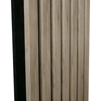 akustický panel 3D dřevěné lamely na zeď 30 x 1,205 x 275 cm 1 ks