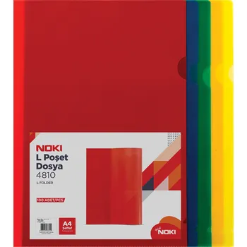 PP L-kapsa A4, zelená, 100 ks