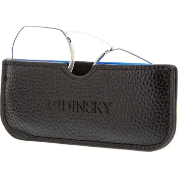 Brýle na čtení Cvikr Didinsky Hermitage Round, černá, dioptrie: +2,50