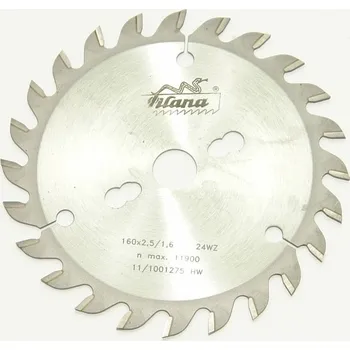 Dílna PILANA 0031168 Kotouč pilový SK 160x2,5x20 z24 WZ 81