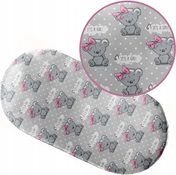 Prostěradlo PROSTĚRADLO DO KORBIČKY KOČÁRKU KOLÉBKY BAVLNA