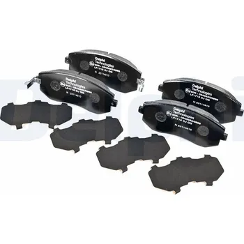 Brzdová destička Sada brzdových destiček, parkovací brzda DELPHI LP1718