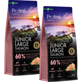 Krmivo pro psa Profine Dog Dry Junior Large Salmon 24kg