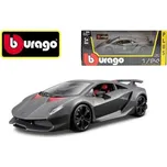 LAMBORG.SESTO ELEMENTO 1:24 šedá metalíza
