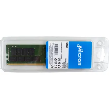 Operační paměť Paměť RAM 1x 64GB Micron ECC REGISTERED DDR4 2Rx4 3200MHz PC4-25600 RDIMM | MTA36ASF8G72PZ-3G2