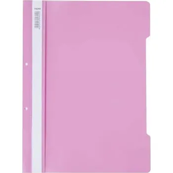 Desky A4+ s rychlovazačem, sv. růžová