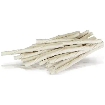 Pamlsek pro psa KIDDOG žvýkací bílé buvolí tyčinky - 8mm/12 cm 1ks