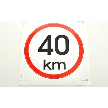 Samolepicí rychlost 40 km
