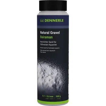 DENNERLE Přírodní bílý písek Bairaman 0.1-0.6 mm 500g