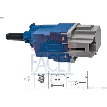 Spínač, ovládání spojky (řízení motoru) FACET 7.1291