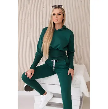 Dámská halenka Sada se širokými manžetami zelené barvy Kesi tyrkysová 3094322