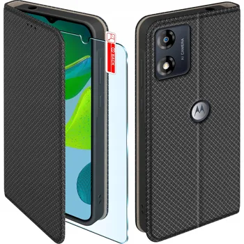 Pouzdro na mobilní telefon Flipové pouzdro KrainaGSM pro Motorola Moto E13 černé