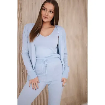 3dílná sada svetrů modrá Kesi světle modrá 3101344