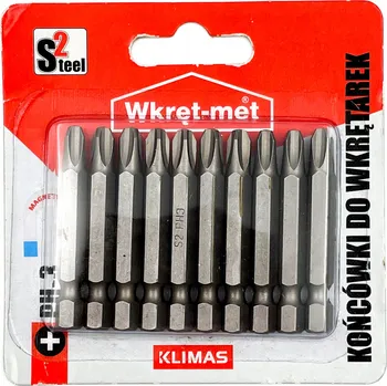 Bit Bity Phillips Wkręt-Met PH-S2-03050 ph3x50 mm 10 ks