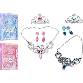 Karnevalový doplněk Johntoy Šperky pro princezny - modré