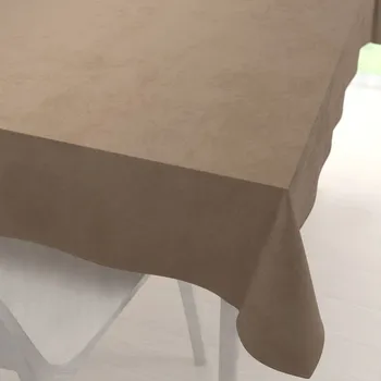 ubrus Sametový obdélníkový ubrus Velvet Premium SVP-034 Kávově hnědý 120x200 cm