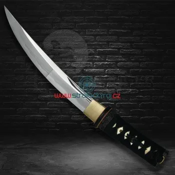 Replika zbraně japanese tanto Tent?ch? & Tamahagane Steel & Real NotareHamon