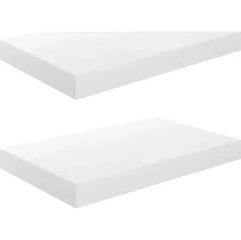 police Polička deska MDF Zakito Home 23 x 23 cm bílá