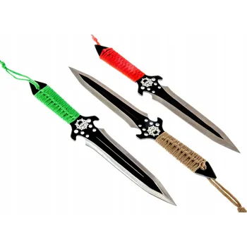 Kuchyňský nůž Nůž vrhací SHURIKEN nože na házení sada 3 ks - NT132