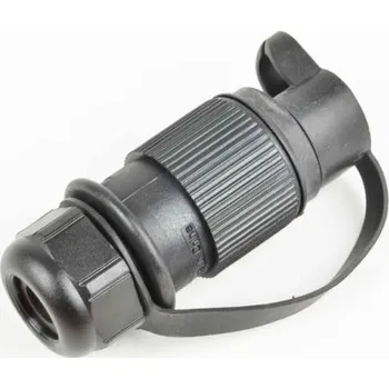 Elektrická zásuvka Zástrčka 3 pólová EURO