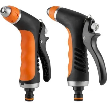 Zavlažování Pistole zahradní regulovatelná BLACK LINE, kovová, postřikovač