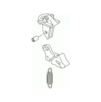 Tažné zařízení GKN Walterscheid 1200001 / 1202396 / 200001 / AL117720 Zajišťovací sada pro hák