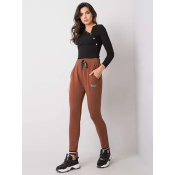 Sweatpants-RV-DR-5773.18X-dark brown RELEVANCE tmavě červená 3205502