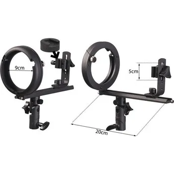 Fotoateliérová technika Quadralite BK-3 držák pro externí blesk a softbox