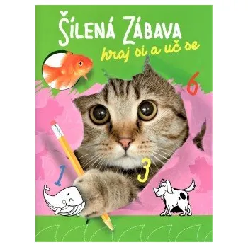 omalovánky Šílená zábava - kočka