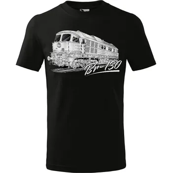 Chlapecké tričko Tričko BR – 130 - PEN - dětské (Velikost: 134, Barva trička: Černá)