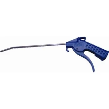 Ofukovací pistole PISTOLE KS 25 - Ofukovací pistole plastová - modrá / dlouhá, nástavec 250 mm