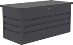 Zahradní box G21 Denver 400 L, antracitový plechový
