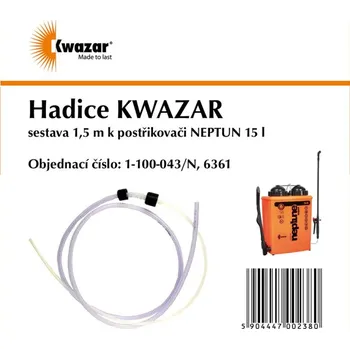 Postřikovač KWAZAR 1-100-043/N NEPTUNE Hadice sestava 1,5 m