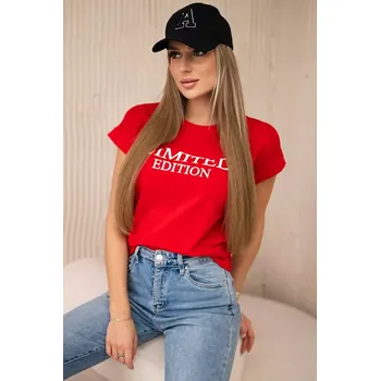 Dámská halenka Blůza Limitovaná edice červená Kesi červená 3089091