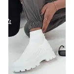 Bílé textilní kotníkové tenisky ORCE ZY0472 Velikost: 40