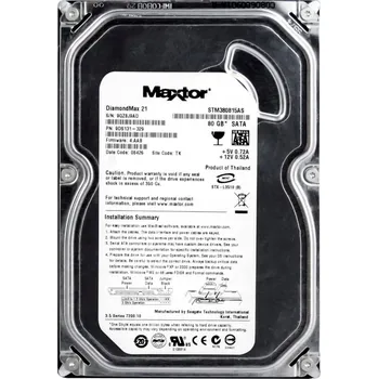 Interní pevný disk MAXTOR 80GB 7.2K 8MB SATA II 3.5'' STM380815AS