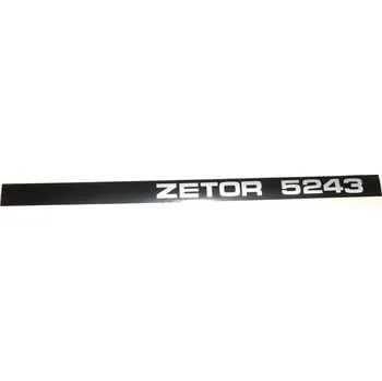 Tažné zařízení Zetor 5213-5310 Nápis boční Z 5243 pravý
