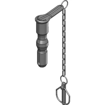 Tažné zařízení Čep horního závěsu pr 38mm x153 - mechanický závěs