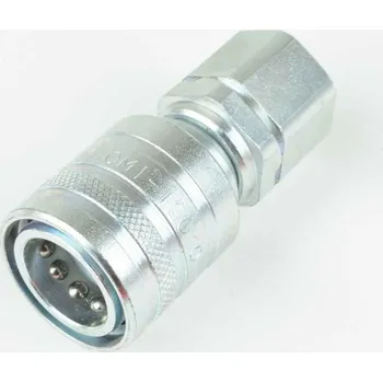 Příslušenství ke kompresoru Rychlospojka zásuvka ISO 10 G3/8" SYSTÉM PUSH PULL (prac. tlak 25 Mpa)