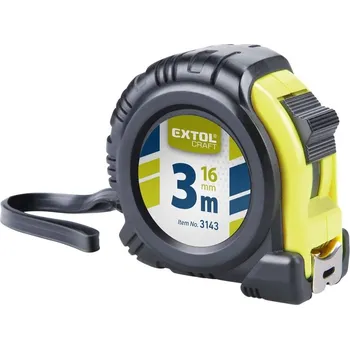 metr Extol 3143 metr svinovací, 3m, š. pásku 16mm